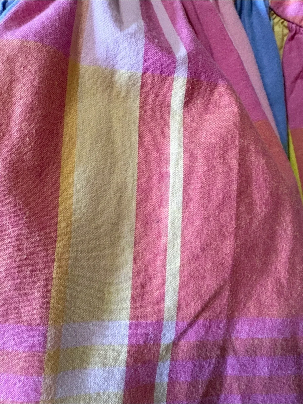 GAP colorful plaid